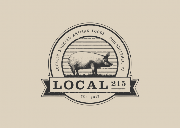 Local 215 logo design by Ryan Paonessa